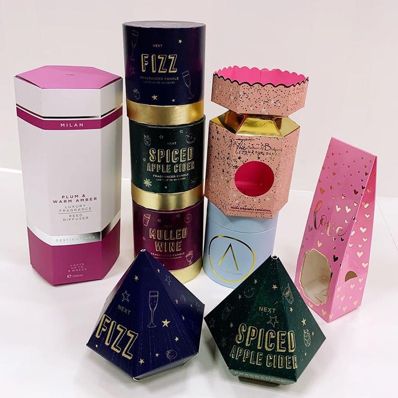 湘乡化妆品包装盒、异形包装盒、异形礼盒、异形纸盒定制印刷